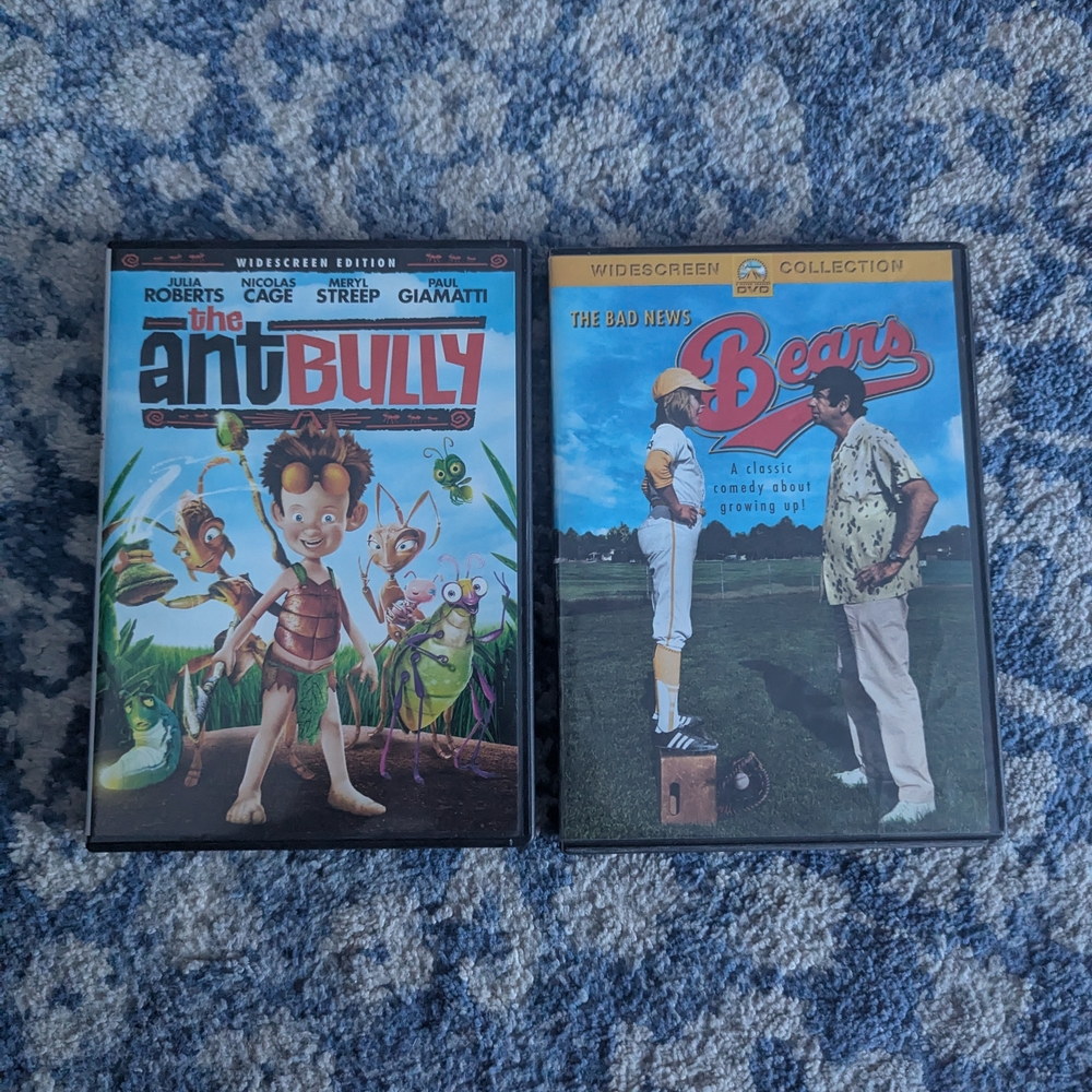 The Ant Bully & The Bad News Bears Kids DVD Set